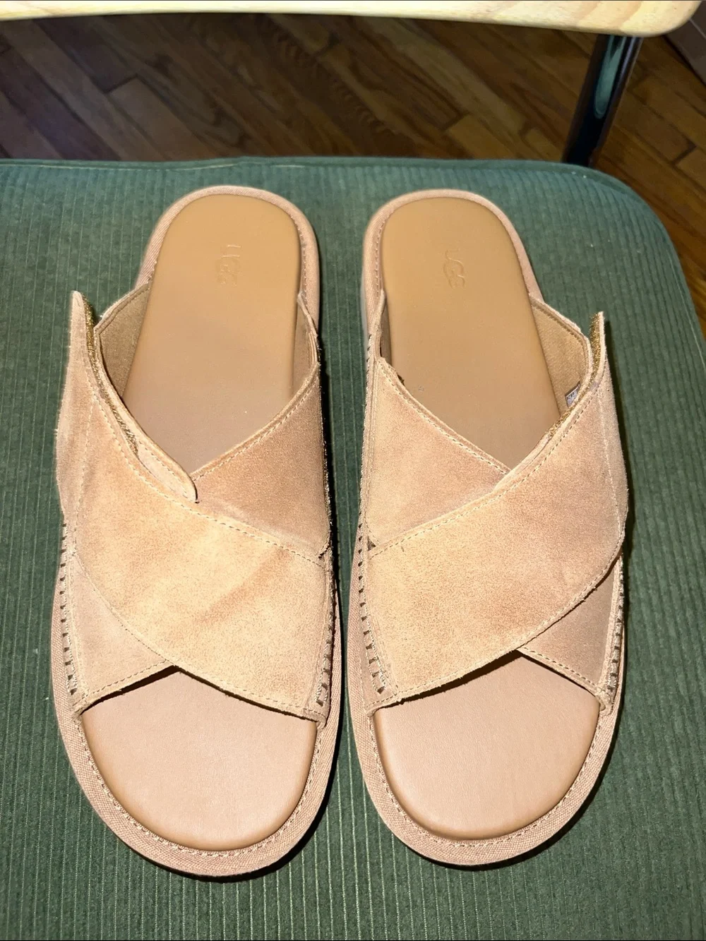 UGG Sungaze Platform Slide Sandal Size 12